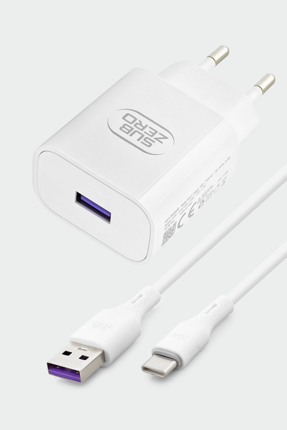 Subzero SG61 18W 3.4A Qualcomm Hızlı Type-C Ev Şarj Aleti (Turbo)