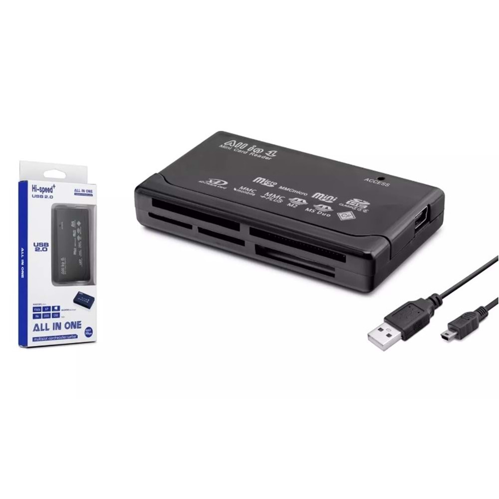 Hadron Hdx7012 Card Reader Usb All In One
