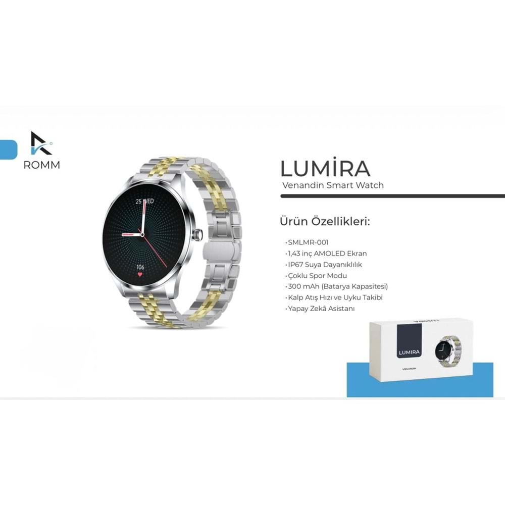 Venandin SMLMR-001 Lumira Akıllı Saat
