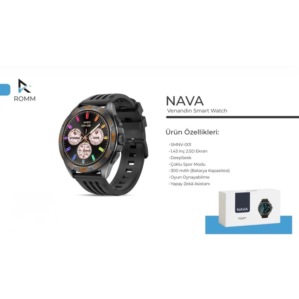 Venandin SMNV-001 Nava Akıllı Saat