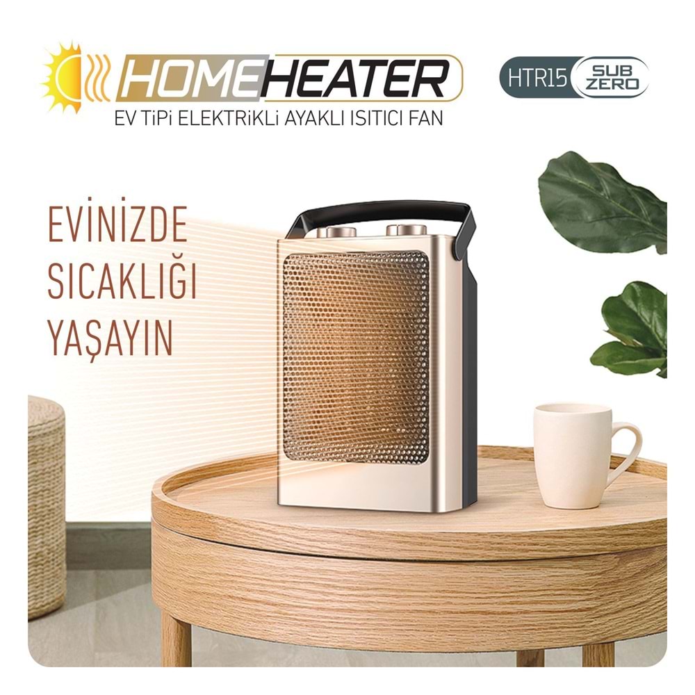 Subzero HTR15 Elektrikli Isıtıcı Fan