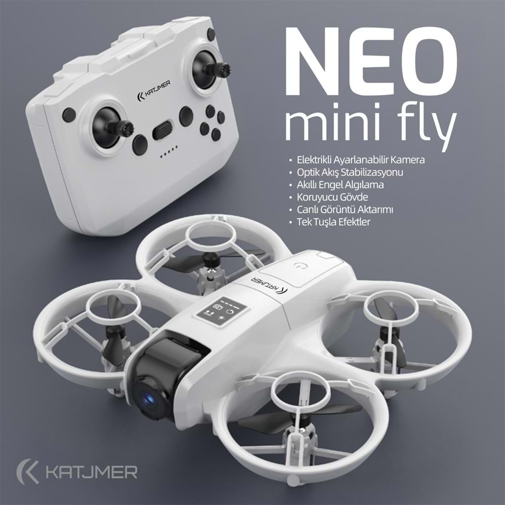 Katjmer Neo Mini Fly Super Drone (2batarya)