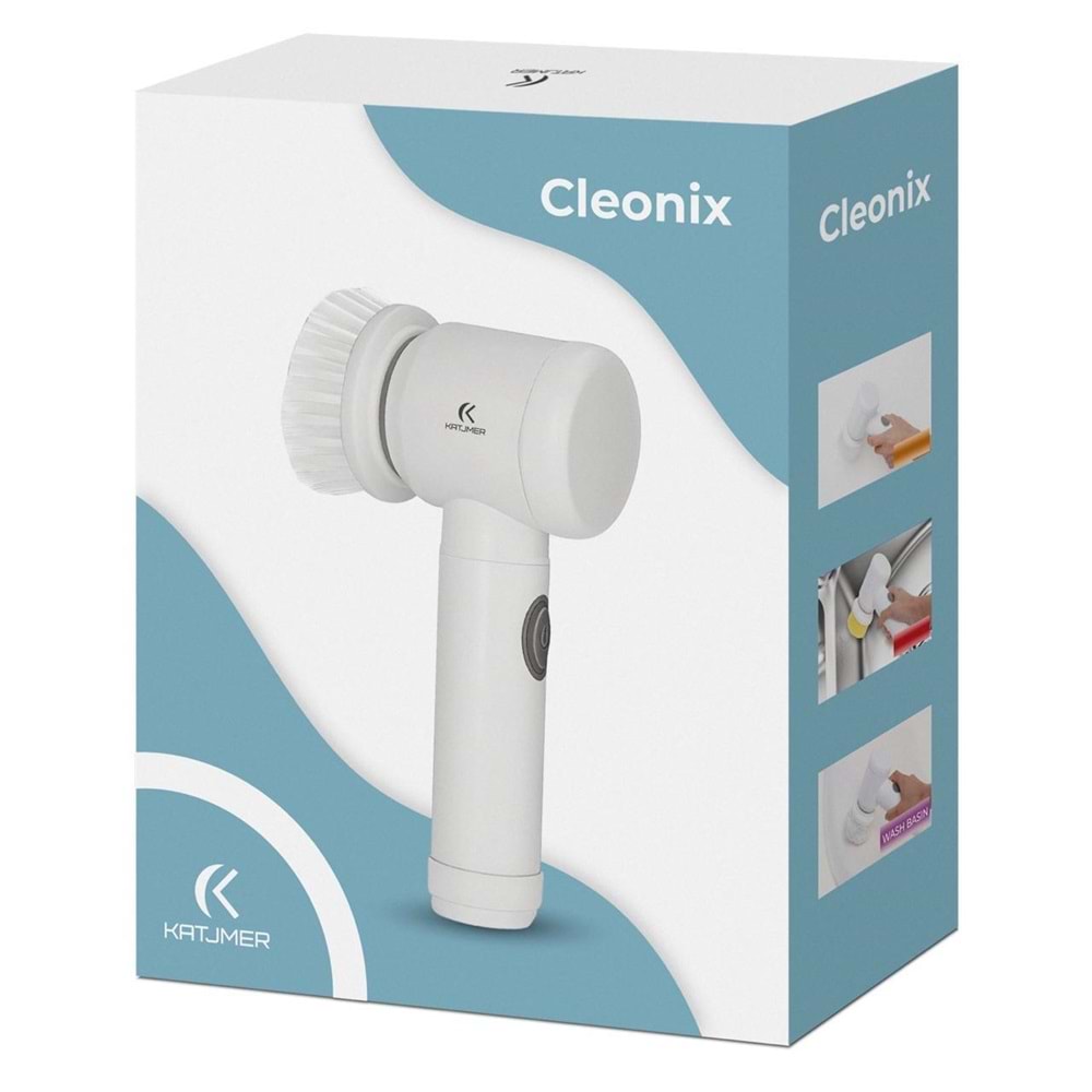 KATJMER Cleonix Elektrikli Temizlik Fırçası