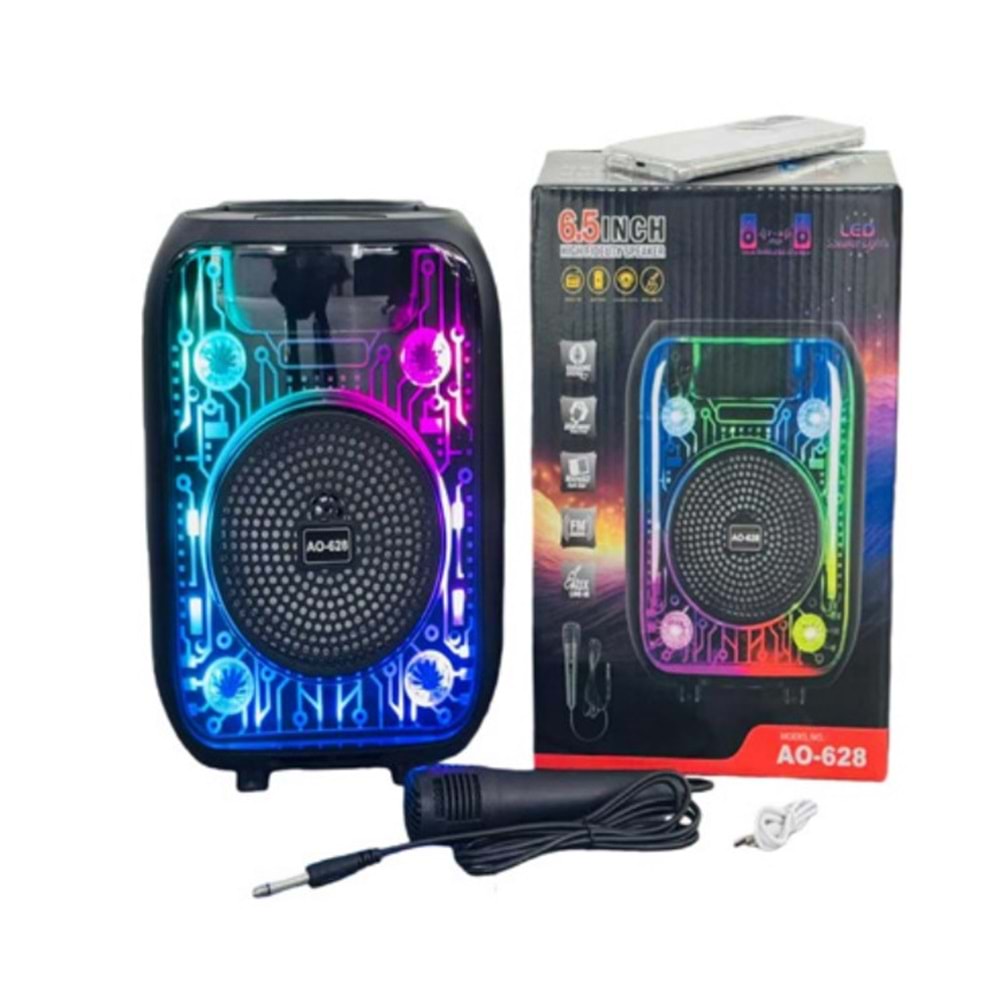 Platoon PL-4679 RGB Bluetooth/Sd/Usb Girişli 6.5