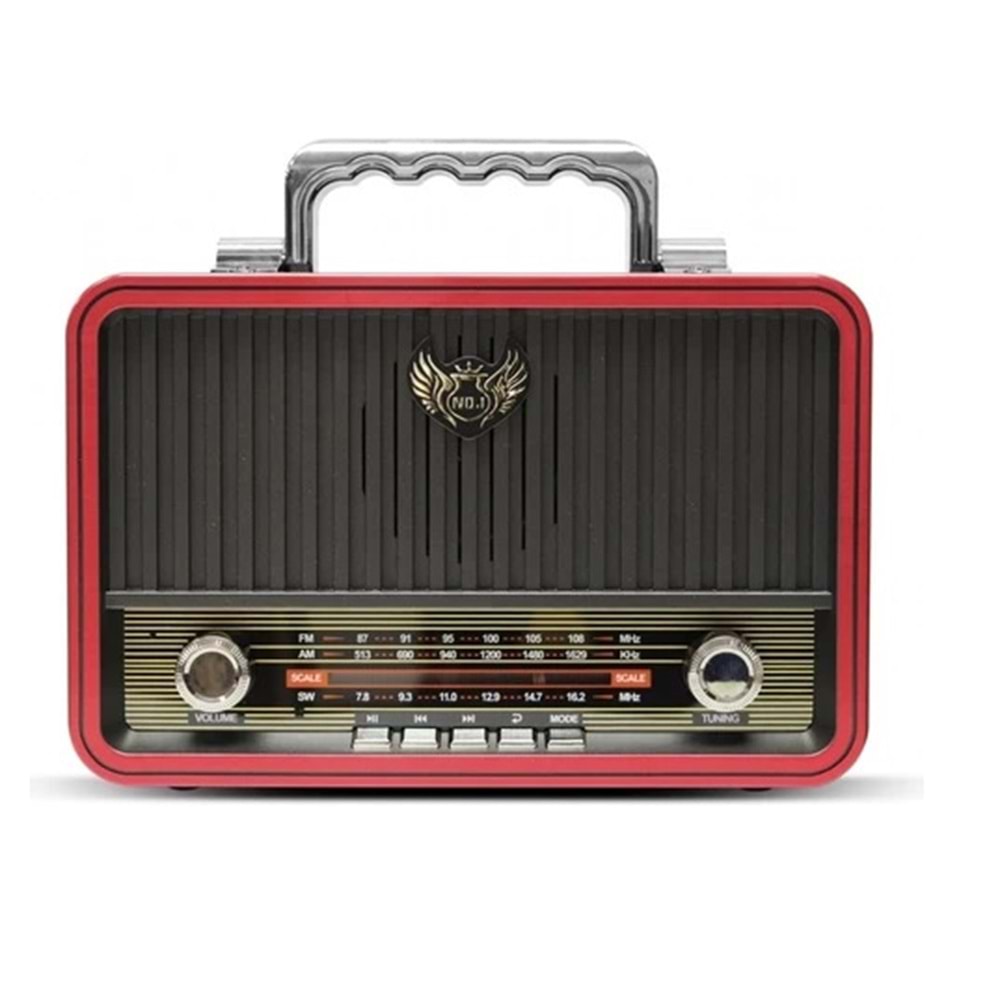 Vlike MD-1907BT FM /Bluetooth/Usb Nostalji Müzik Kutusu
