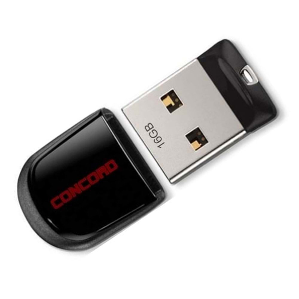 Concord 16GB CUML16 USB 2.0 Kapaklı Mini Flash Bellek