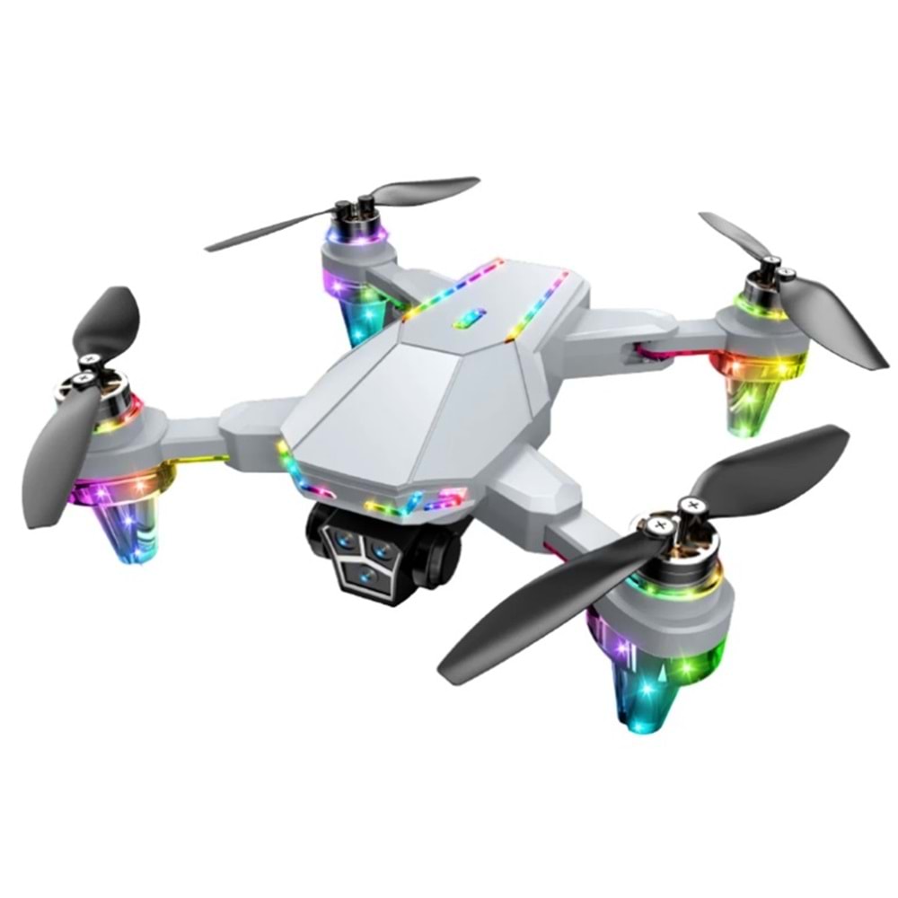 Katjmer S109 Gps Drone4K HD Wıfı Fpv Drone 1080P Kamera Yüksekliği Tutun RC Katlanabilir Quadcopter Dron Rc Helikopter Drone Hediye Oyuncak Tek Batarya