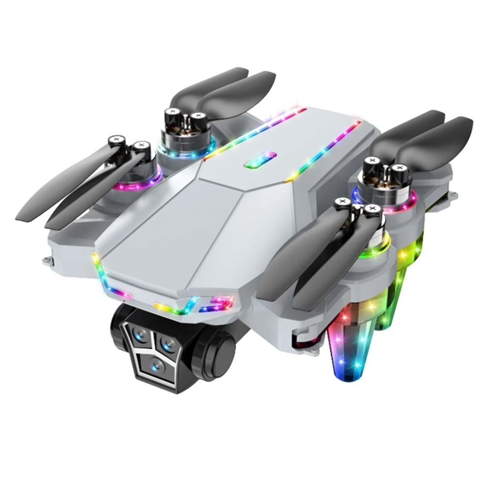 Katjmer S109 Gps Drone4K HD Wıfı Fpv Drone 1080P Kamera Yüksekliği Tutun RC Katlanabilir Quadcopter Dron Rc Helikopter Drone Hediye Oyuncak Tek Batarya