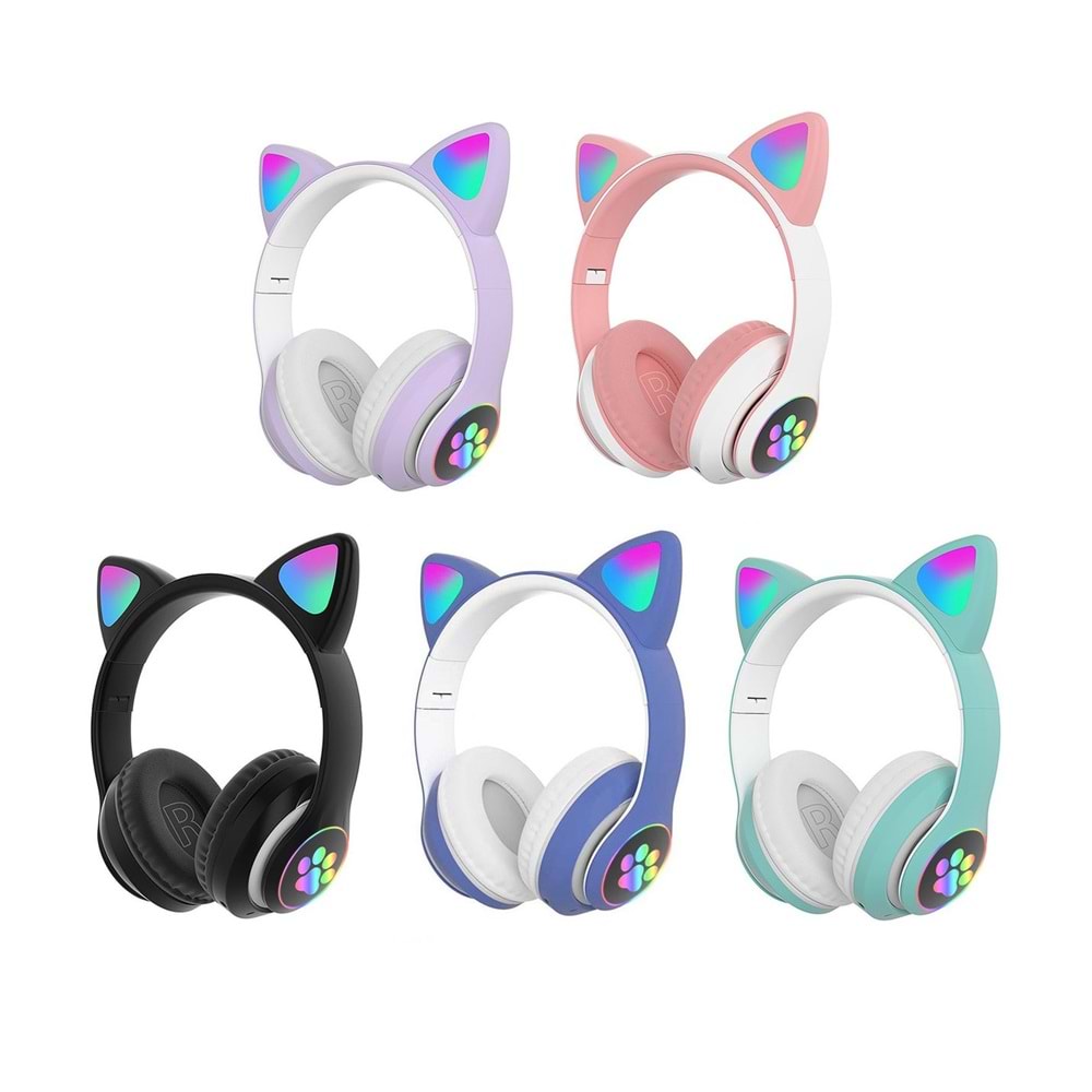 Carboon STN-28 Kedi Bluetooth Kulak Üstü Kulaklık