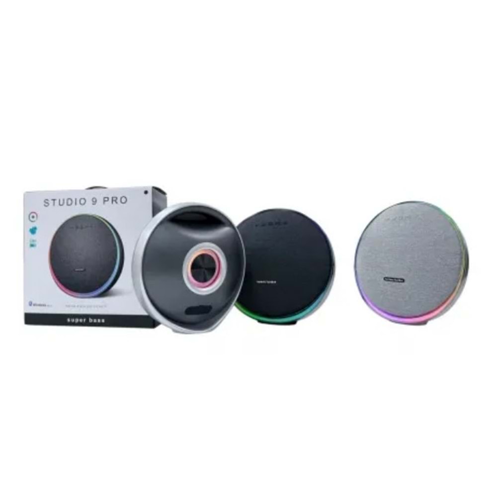 Platoon PL-4698 Usb/Sd/BT Rgb Işıklı Müzik Kutusu 8inç
