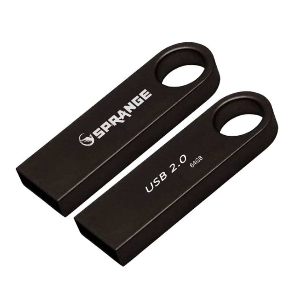 Sprange 64GB SU64 USB 2.0 Metal Flash Bellek
