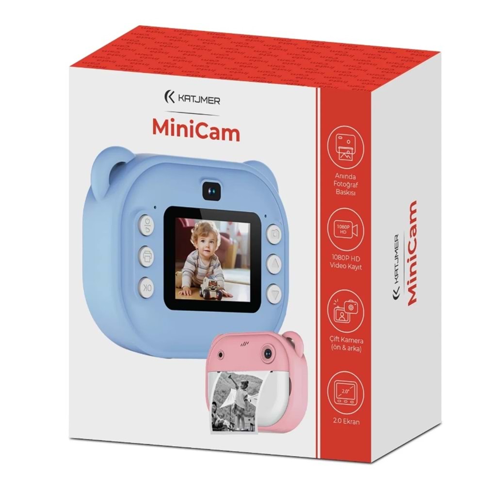 Katjmer KJ/MC-001 Minicam Çocuk Kamerası