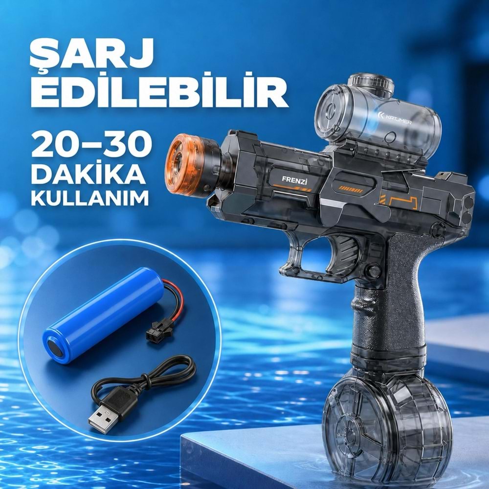 Katjmer Frenzi Şarjlı Su Tabancası