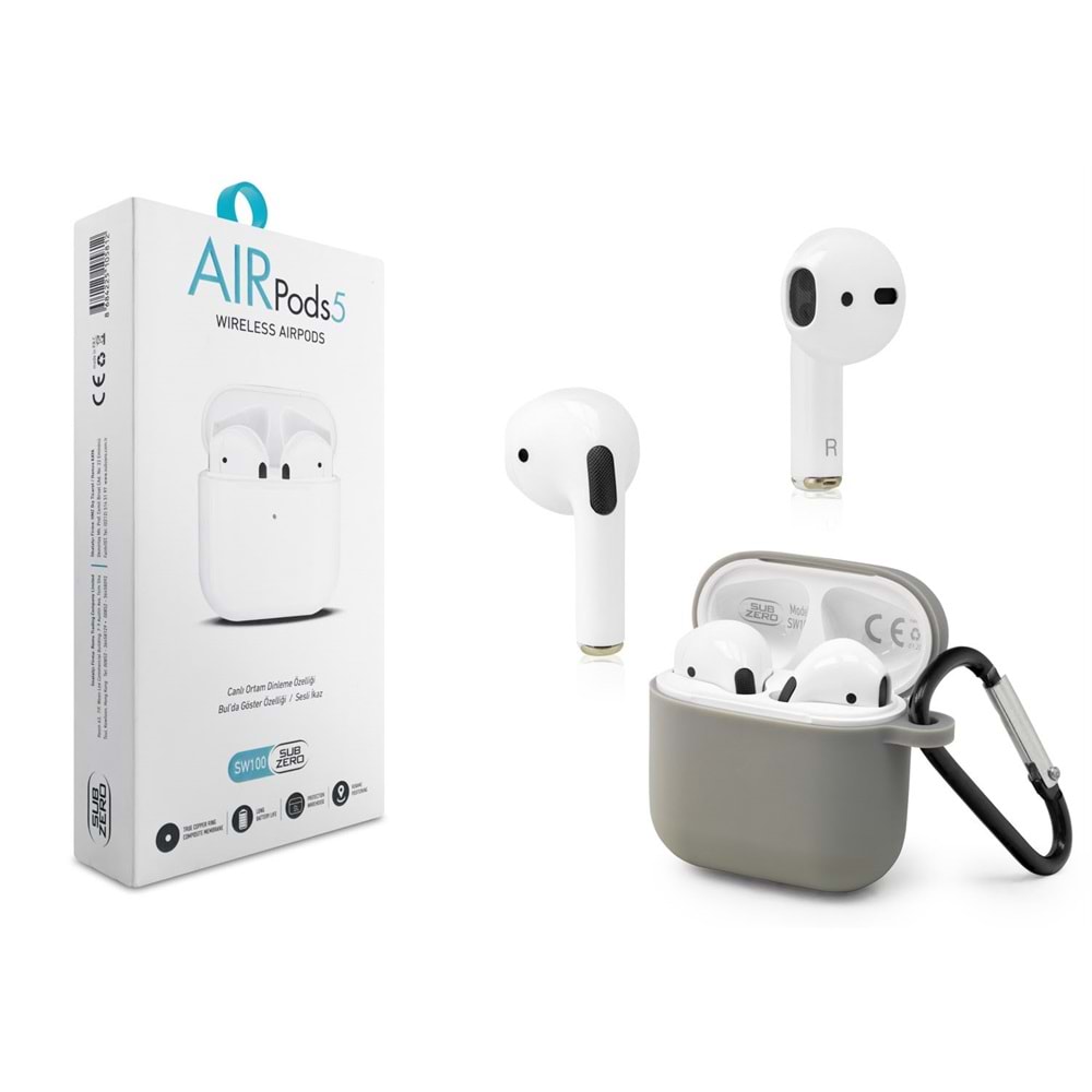 Subzero Aırpods5 SW100 Bluetooth Kulaklık Wireless V5.3