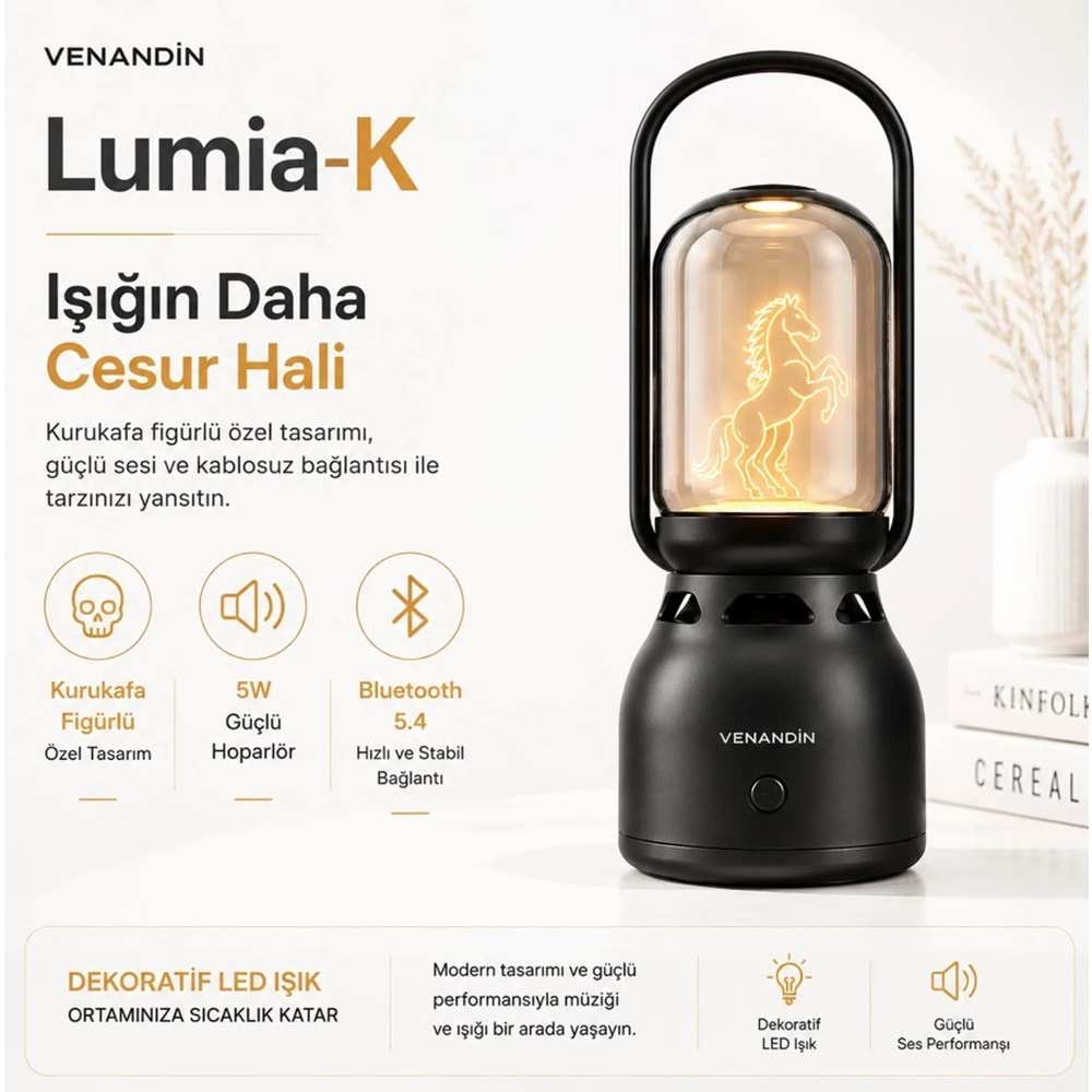 Venandin Z15-M Lumia-M Led Light Bluetooth Speaker