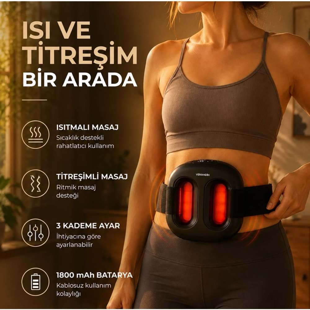 Venandin J19H Callorix Isıtmalı Ve Titreşimli Masaj Aleti