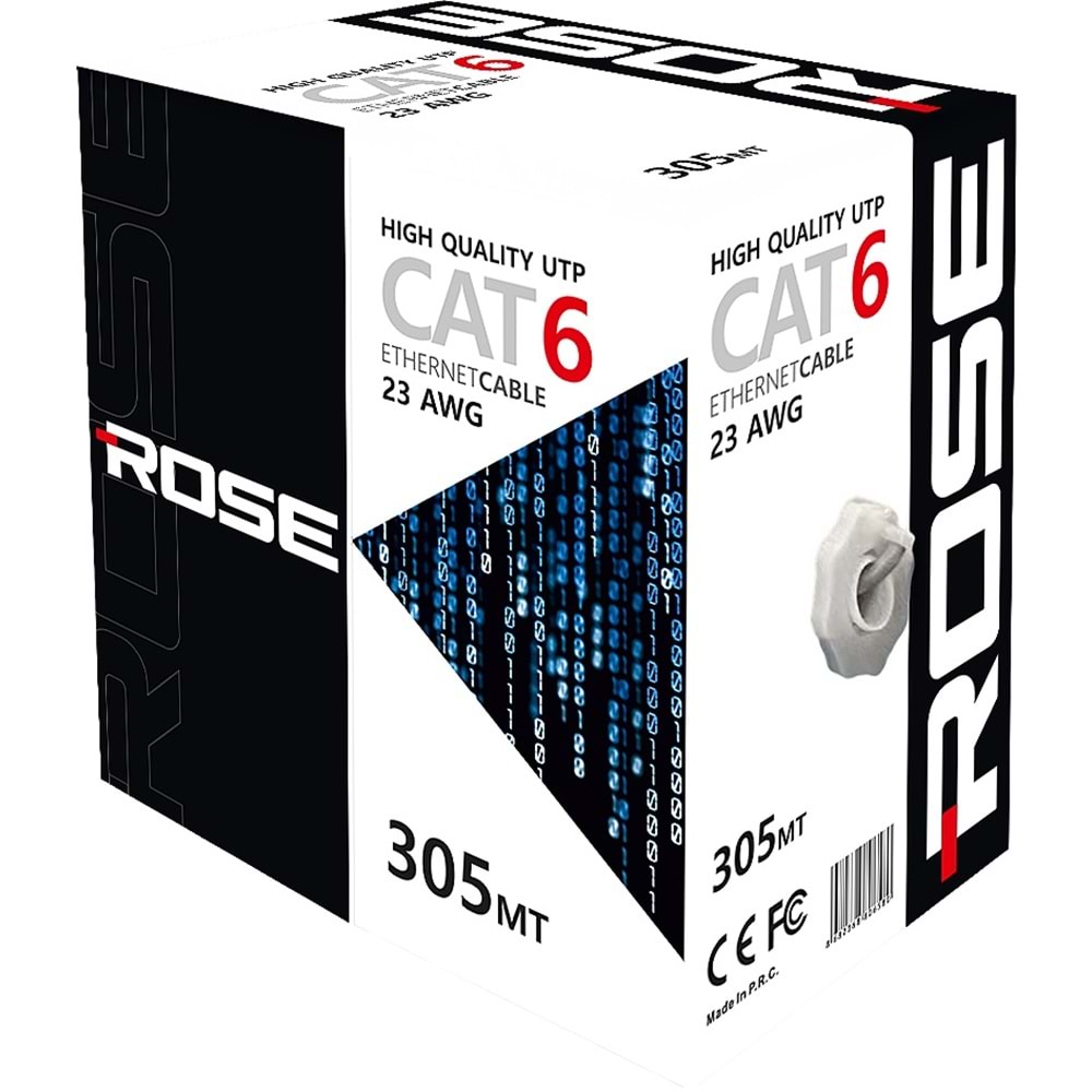 Rose 305Mt Utp Cat6 Ethernet Kablo