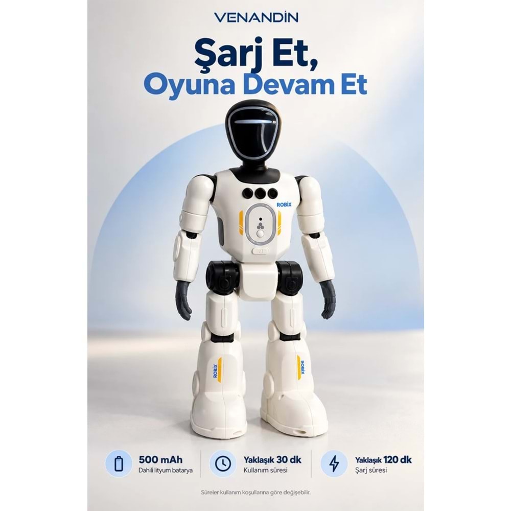 Katjmer 22011 Robix Robot Hareketli Oyuncak