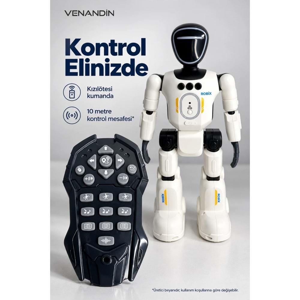 Katjmer 22011 Robix Robot Hareketli Oyuncak
