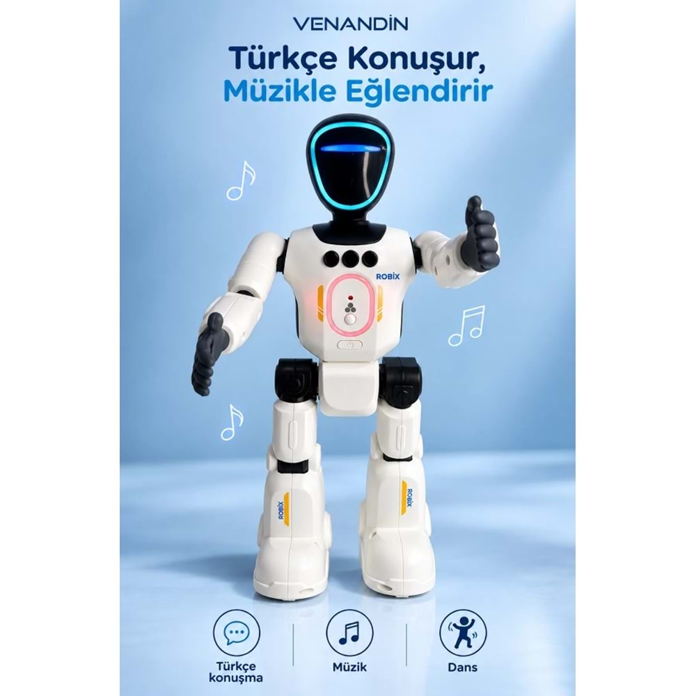 Katjmer 22011 Robix Robot Hareketli Oyuncak