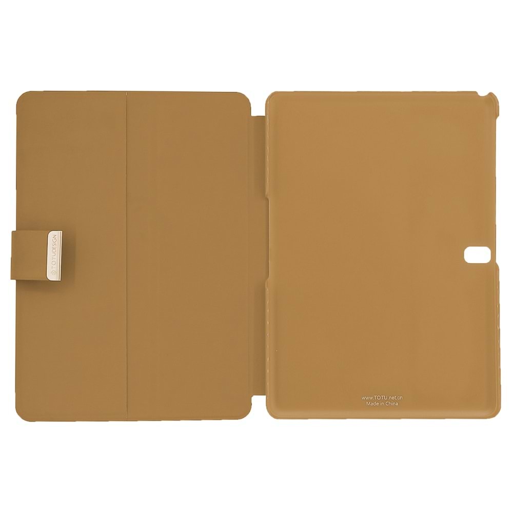 Totu Samsung Galaxy Tab Pro 8.4 Tablet Kılıfı - Kahverengi