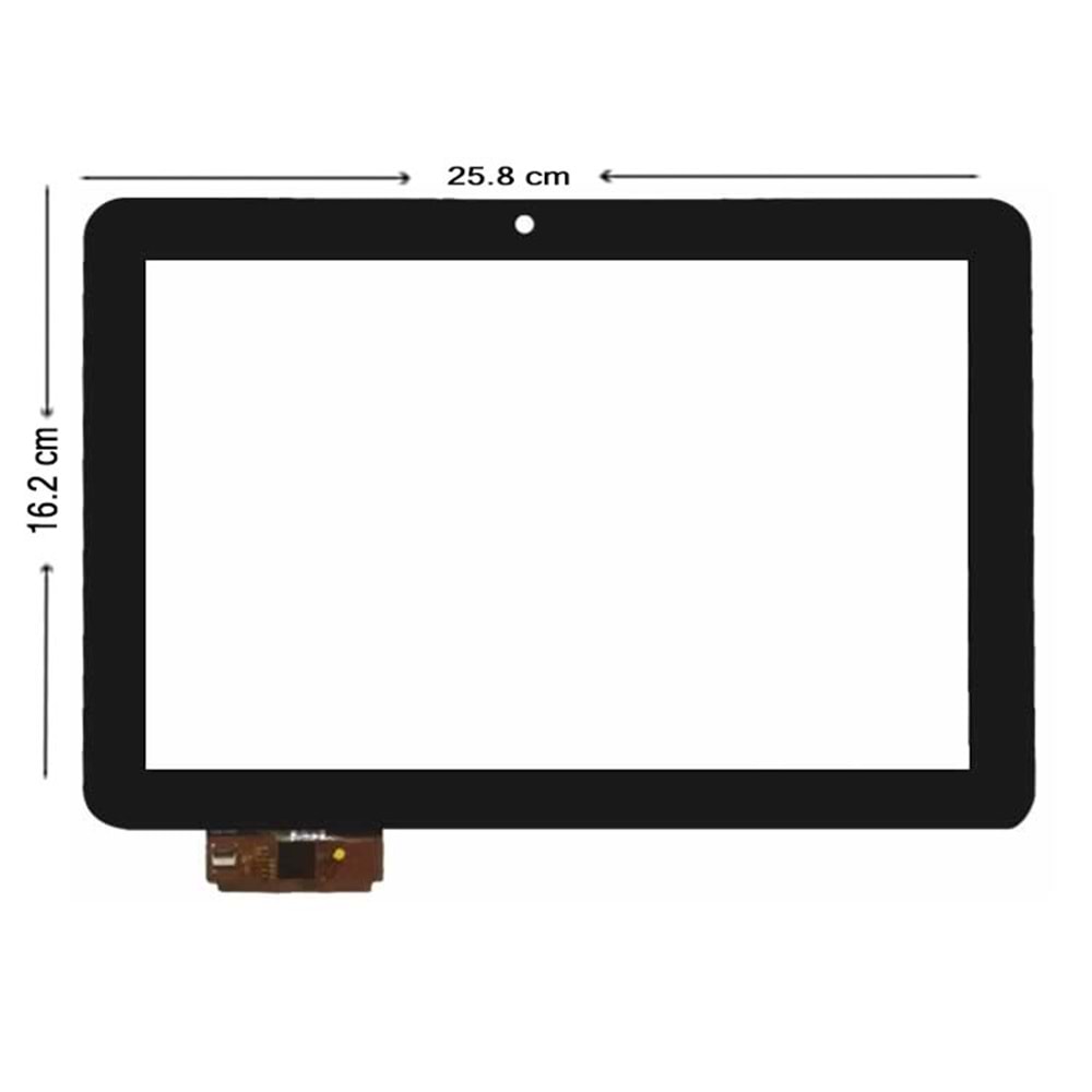 TD116 - Vestel VP10 3G Dokunmatik Ekran