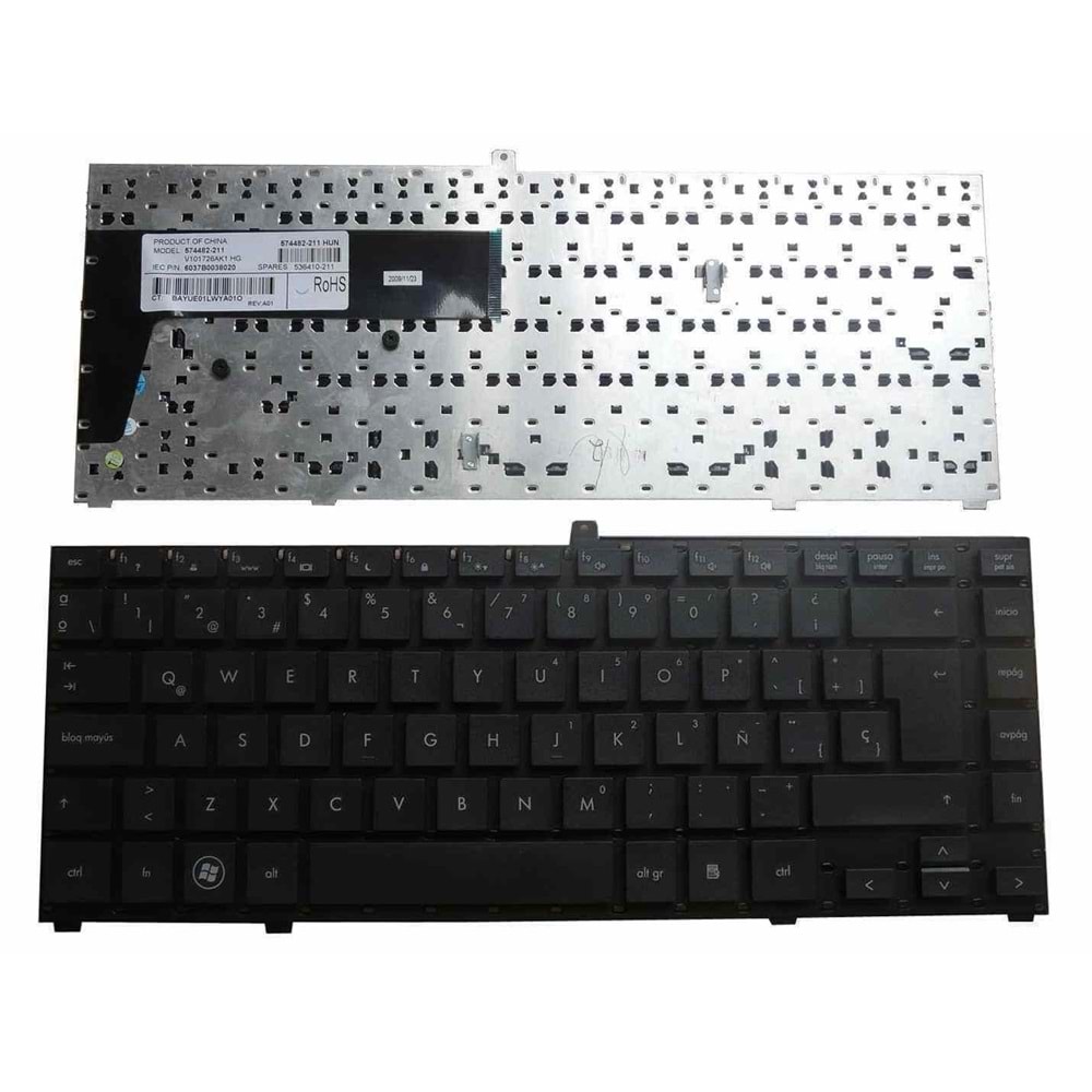 HP 4410 Siyah Notebook Klavye (TR)