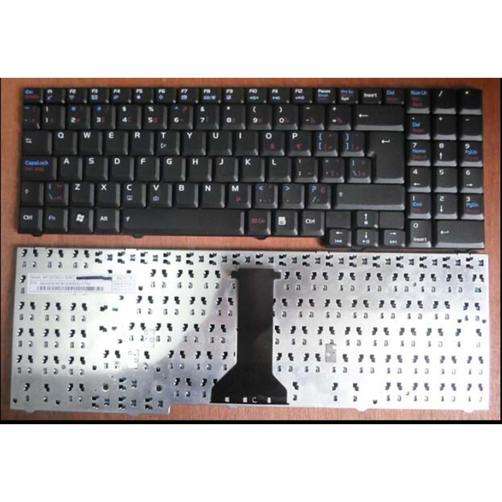 Asus F7 Siyah Notebook Klavye (TR)