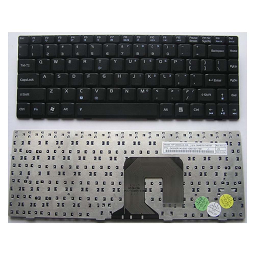 Asus F6S Siyah Notebook Klavye (TR)