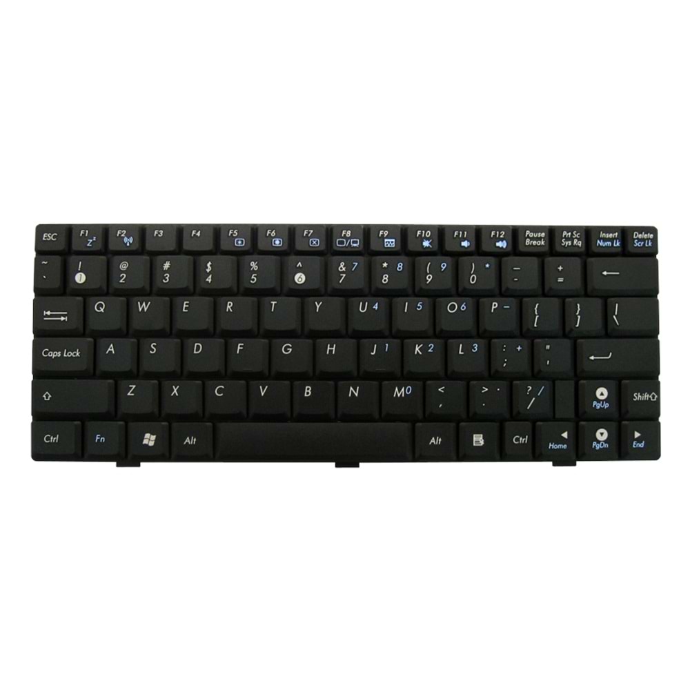 Asus EEE PC 904 Siyah Notebook Klavye (ENG)