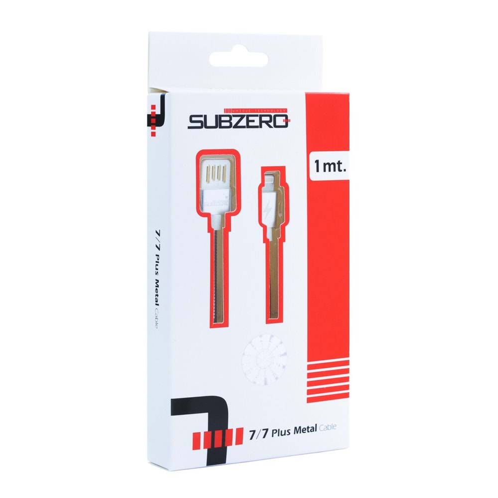 Subzero SBZ-09 Metal İphone Şarj Kablosu