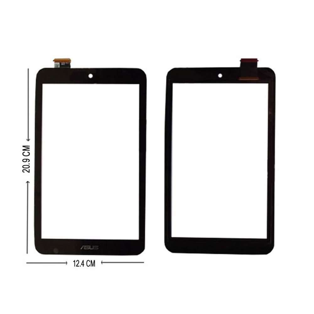 TD036 - Asus MemoPad Me180a - Siyah Dokunmatik Ekran