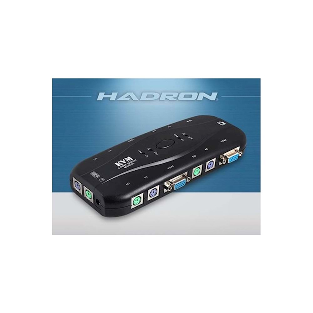 Hadron HD214 Ps2 4 Port KVM Swich