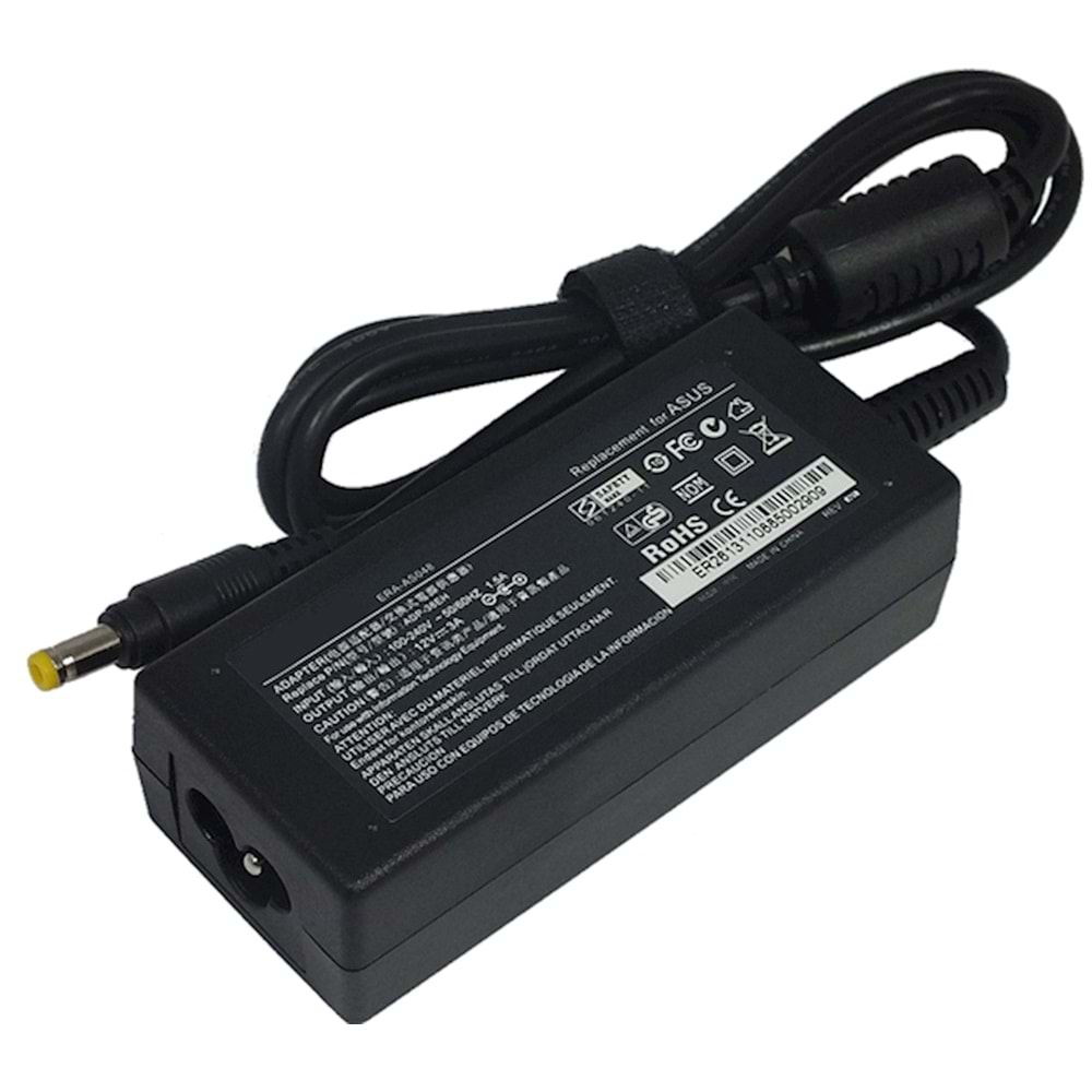 Alptech AP-NTA36 12V 3A 4.8*1.7 Asus Notebook Adaptör