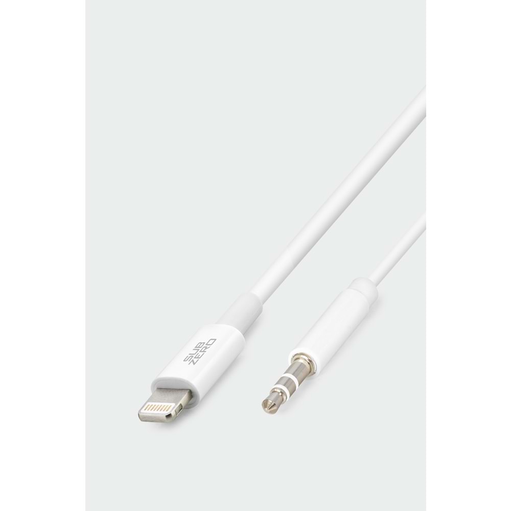 Subzero AX48 Lightning to 3.5 Aux 1M Çevirici Tak Çalıştır