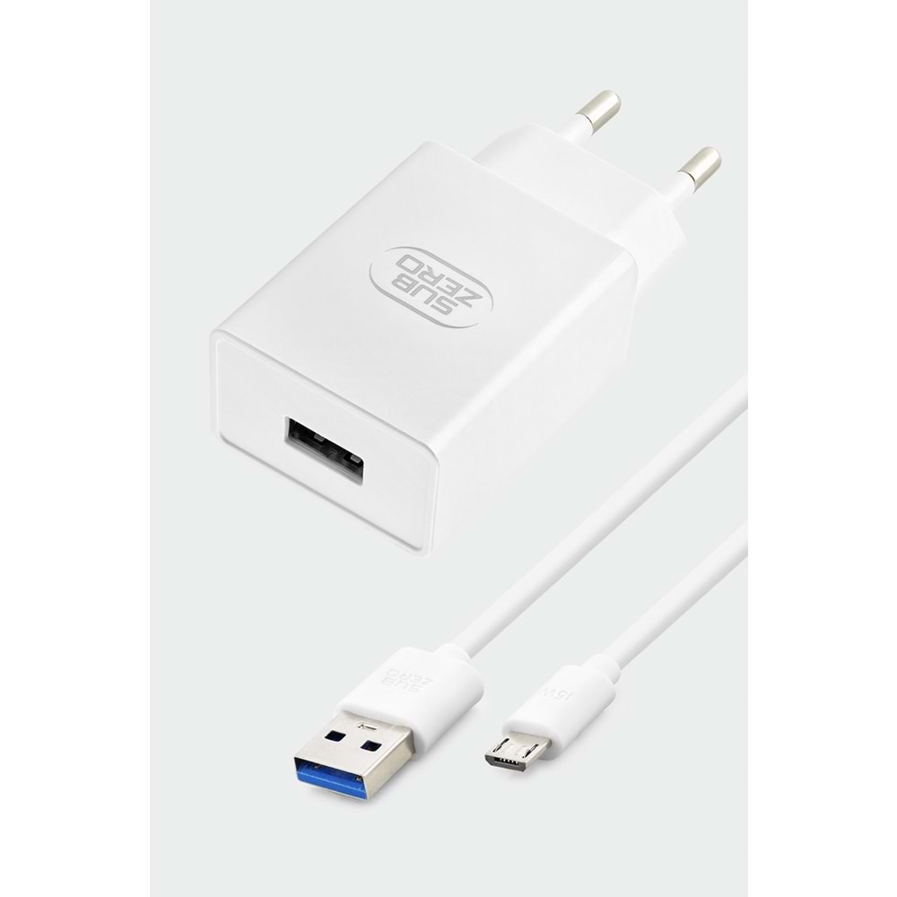 Subzero SG58 12W 2.4A Micro Ev Şarj Aleti