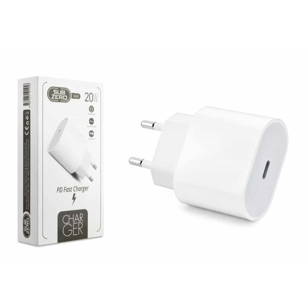 Subzero SG62 20W Pd Hızlı Şarj Başlıgı