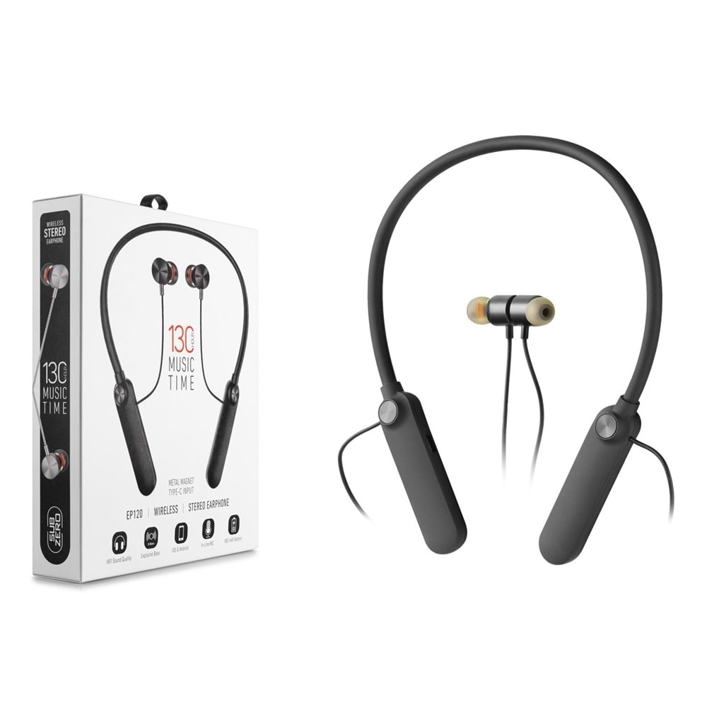 Subzero EP120 Boyun Askılı Bluetooth Kulaklık 130 Saat
