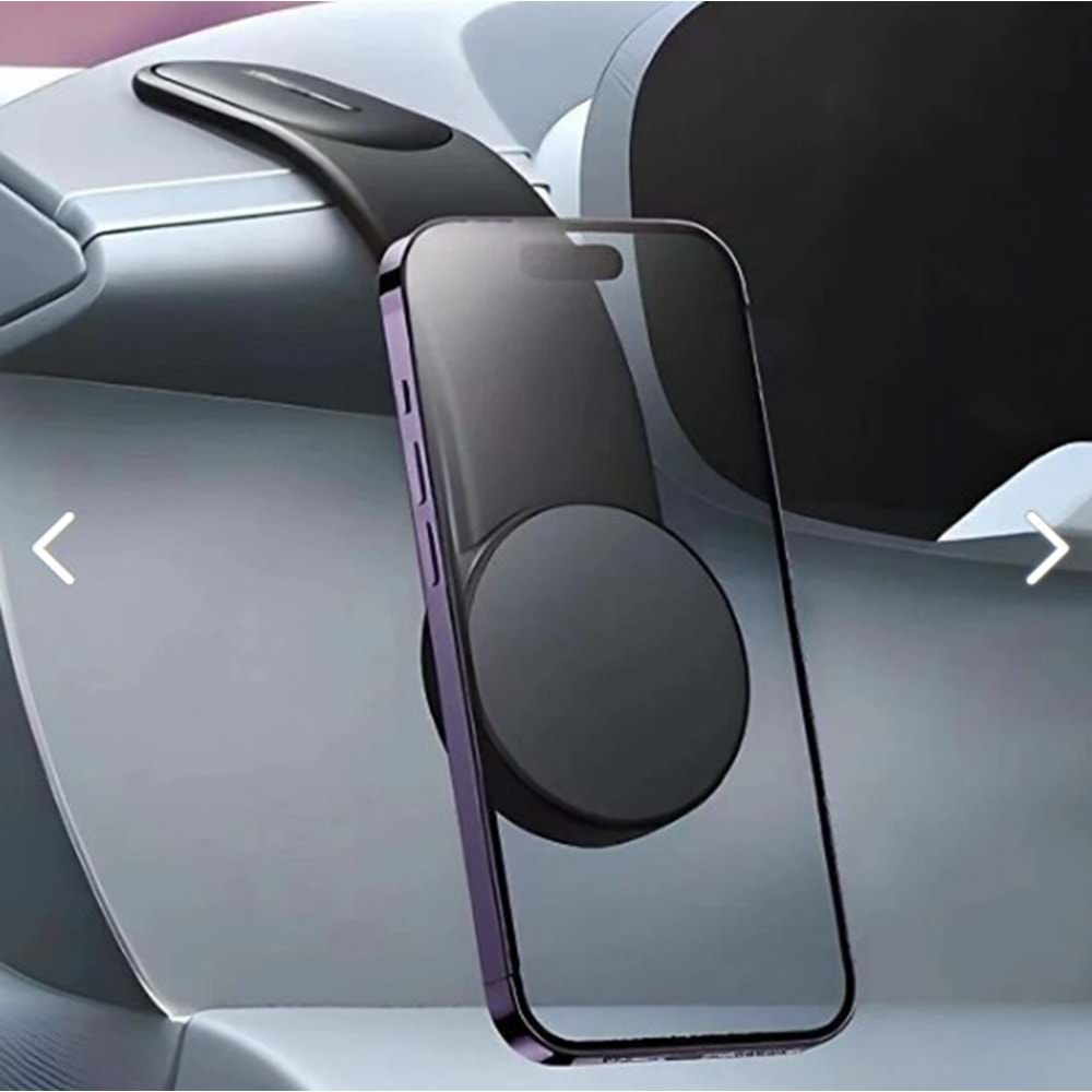 Telefon Manyetik Tutucu Magnet Araç Içi Mutfak Duvar Mıktanıslı Çalışma Masası Siyah RT-099