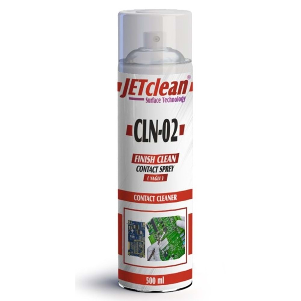 Jetclean CLN-02 500 Ml Kontak Yağlı Sprey