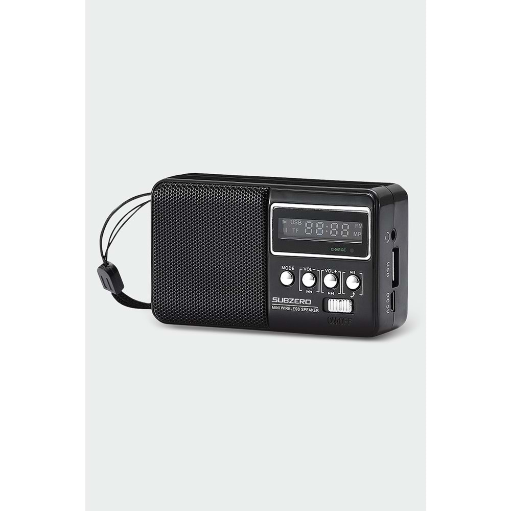 Subzero SB38 Mini Nostalji TWS/FM Bluetooth Müzik Kutusu