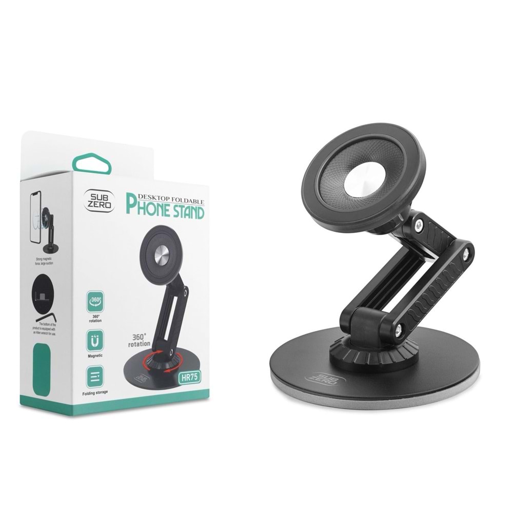 Subzero HR75 Magnetic Ektra Güçlü Metal Üniversal Telefon Tutacağı