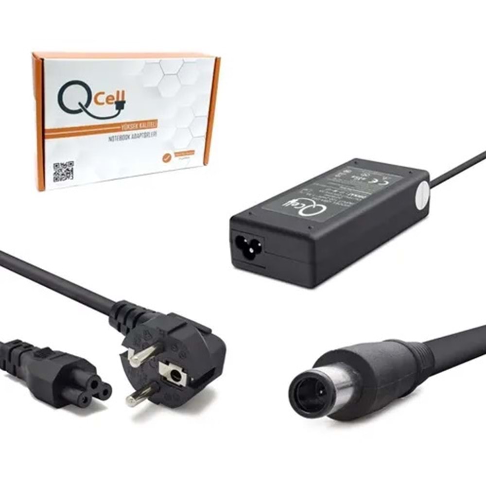 Qcell QBA-022 90W 19V 4.74A 7.4x5.0 mm Notebook Adaptör