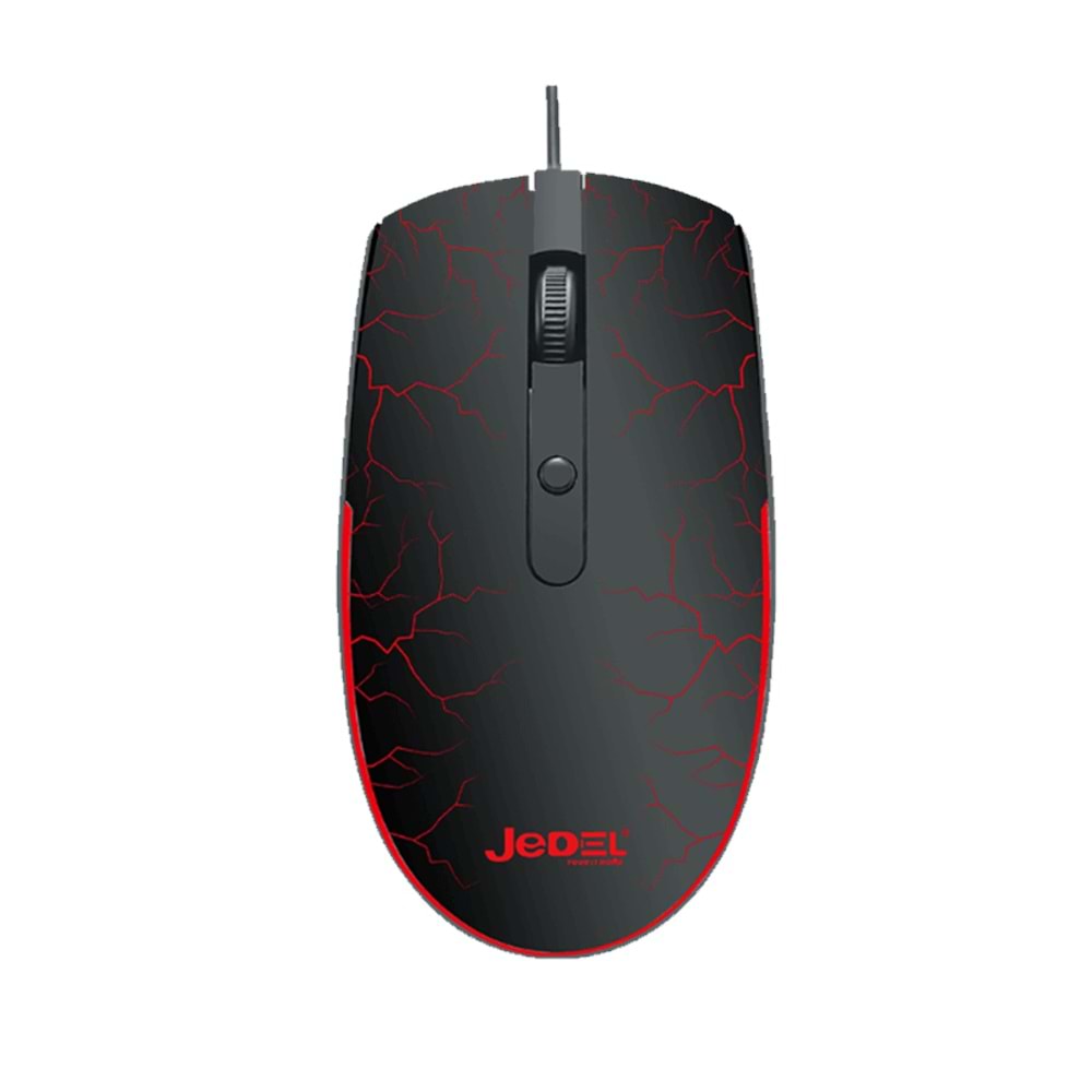 Jedel M81 Optik LED Dört Buton 1600 DPI Renkli Rgb Gaming Kablolu Mouse