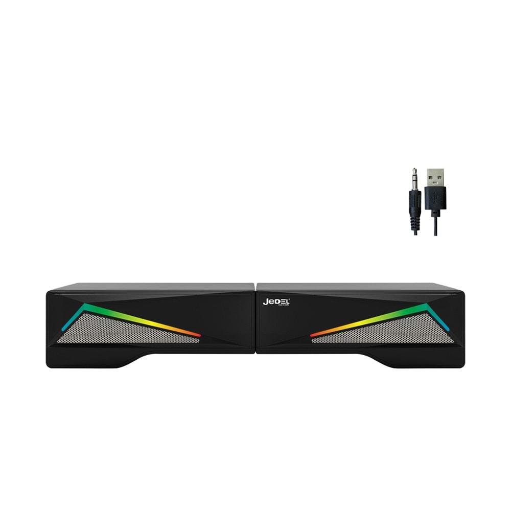 Jedel S550 1+1 Soundbar Rgb Gaming USB Hoparlör