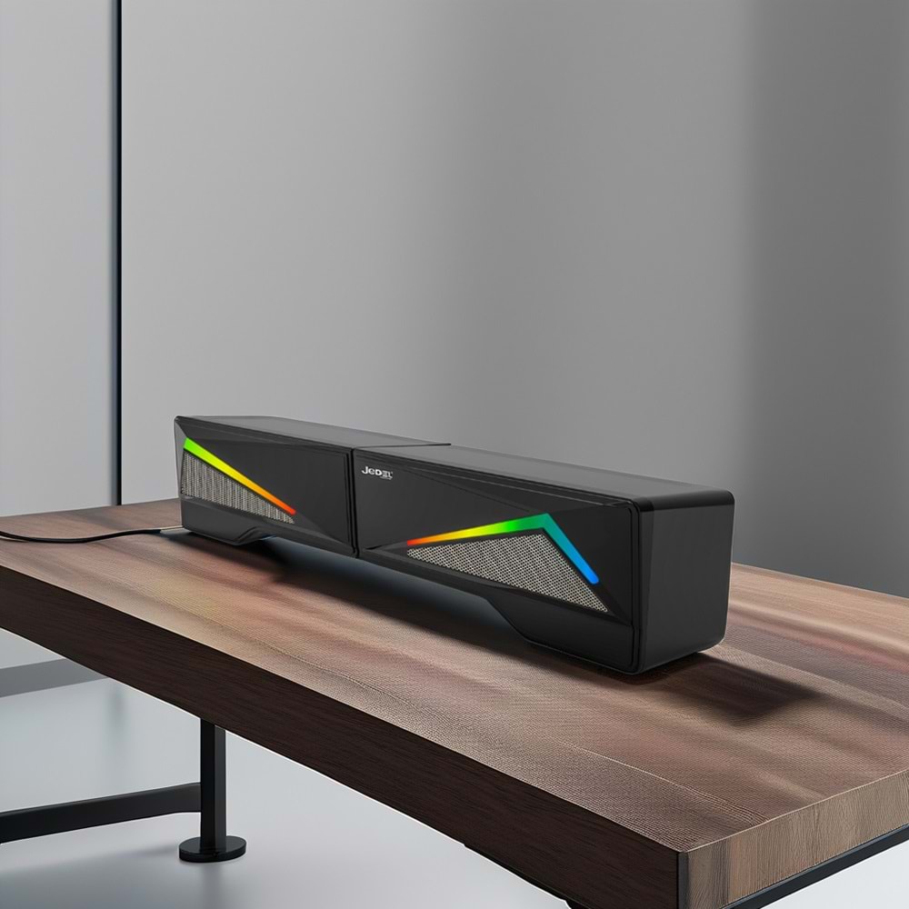 Jedel S550 1+1 Soundbar Rgb Gaming USB Hoparlör