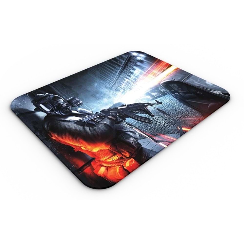 CONCORD MP-345 Desenli Kaymaz Taban Dikişli Mouse Pad 26*34