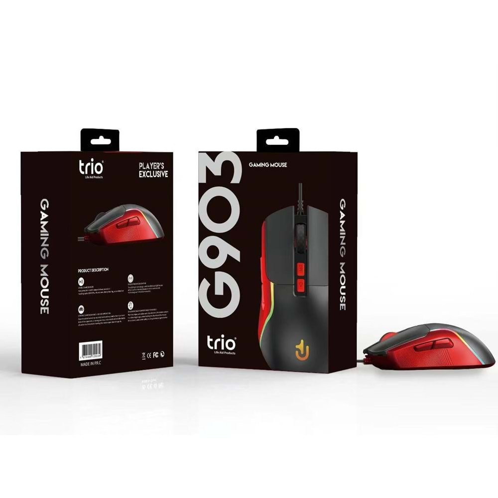 TRİO G903 Hyperıon Fury Kablolu Gaming Mouse