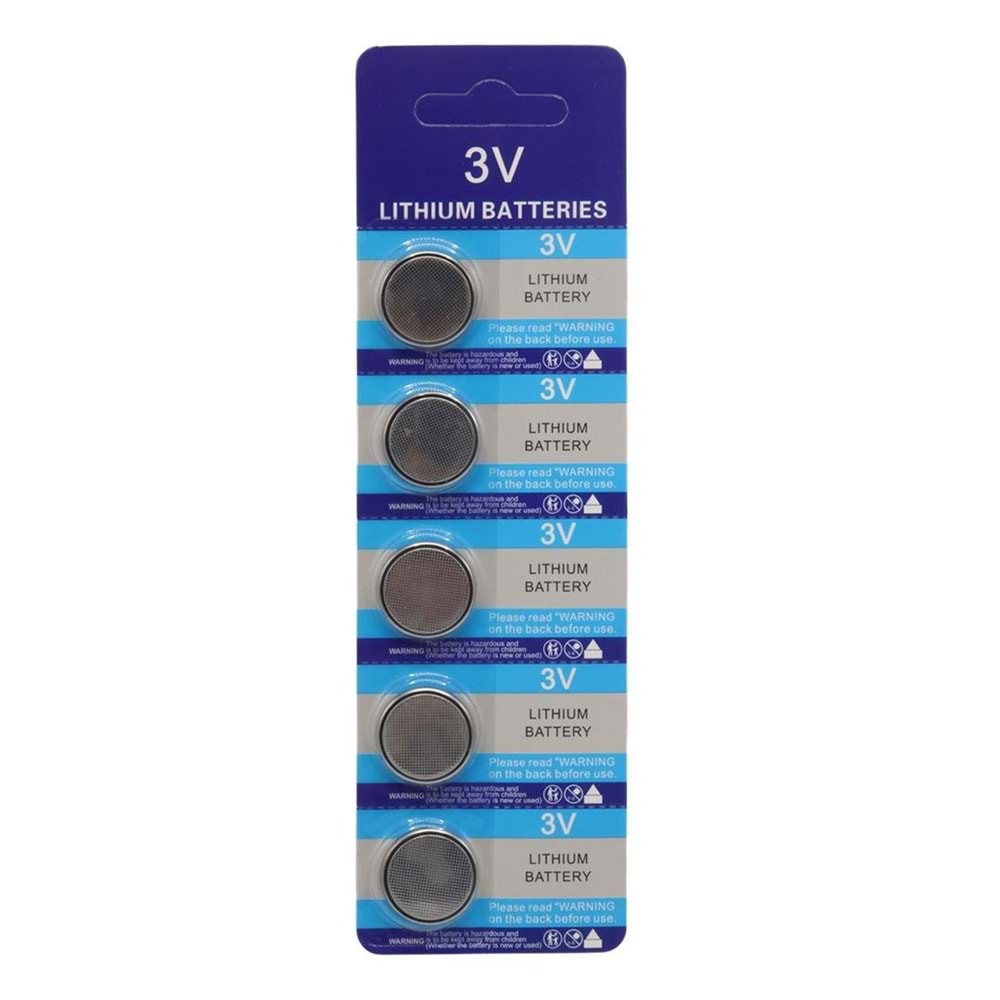 PowerMaster PM-9535 CR2026 3 Volt Lityum Para Pil (5'LI Blister Paket)