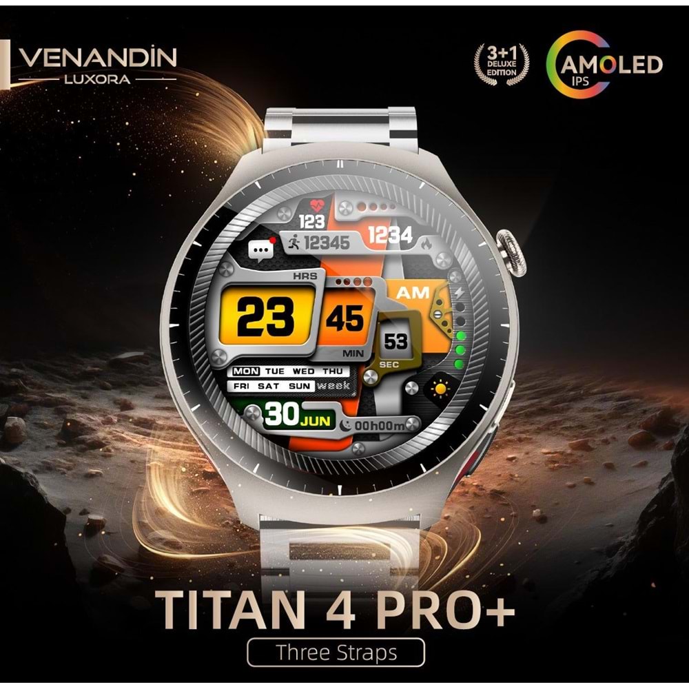 Venandin Titan 4 Pro+ Akıllı Saat